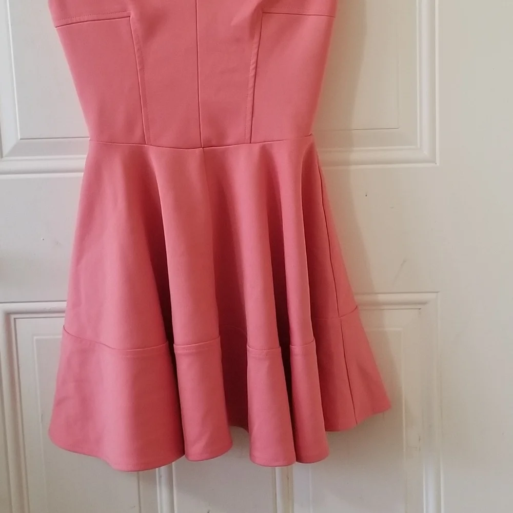 Topshop Coral Mini Dress